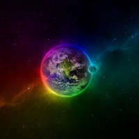 Rainbow planet