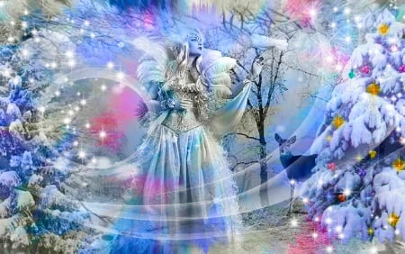 Fairy Fantasy - art, pretty, digital, fairy, fantasy