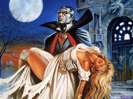 Count Dracula and his bride