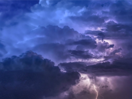 LIGHTENING - LIGHTENING, IMAGE, NATURE, CLOUDS