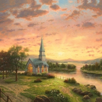 Painting of Church