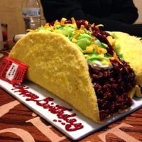 Taco Birthday Cake