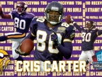 Minnesota Vikings Cris Carter HOF