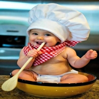 Trendy Baby Chef In A Bowl