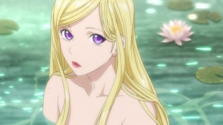 Bishamon - noragami, pretty, bishamon, long hair, anime, manga, blonde