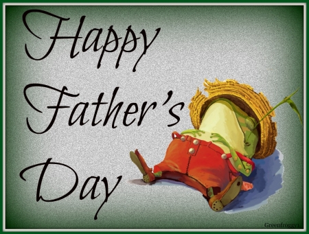 HAPPY FATHER'S DAY - DAY, CARD, HAPPY, FATHERS