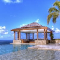 Exotic Seaside Gazebo