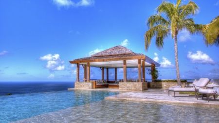 Exotic Seaside Gazebo