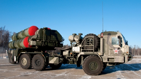 S-400 Missile System - truck, system, missile, military, s-400