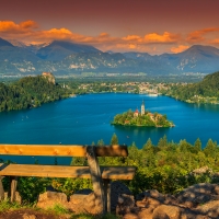 View of lake Bled - Slovenia