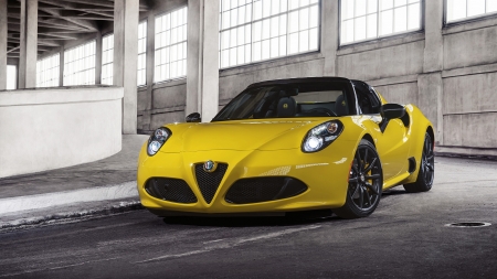 2015 Alfa Romeo 4C Spider - Car, Alfa Romeo, Sport, Convertible, 4C Spider