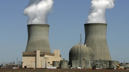 Georgia Nuclear Power Plant - building, georgia, industrial, nuclear, plant, power