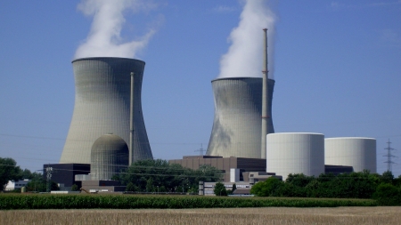 Nuclear Power Plant - Power, Plant, Nuclear, Industrial, Building