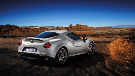 2014 Alfa Romeo 4C - sport, alfa romeo, car, 4c