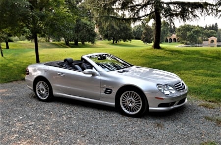 2004 Mercedes-Benz SL55 AMG - sl55 amg, sport, luxury, mercedes-benz, car, convertible