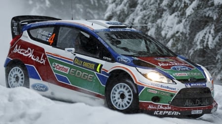 Ford Fiesta RS WRC '2011 - Car, Ford, Fiesta RS, Sport, Rally, WRC