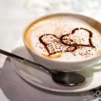 Hearts Latte Art