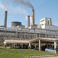 Power Plant of Ptolemaida in Greece