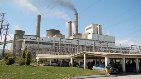 Power Plant of Ptolemaida in Greece