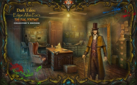 Dark Tales 14 - Edgar Allan Poe's The Oval Portrait04 - hidden object, cool, video games, fun, puzzle