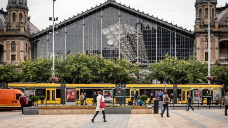 Budapest's Nyugati Railway Station