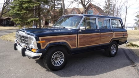 Jeep Grand Wagoneer 1987 - Car, Woodie, Jeep, Station Wagon, Wagoneer, Grand, Old-Timer