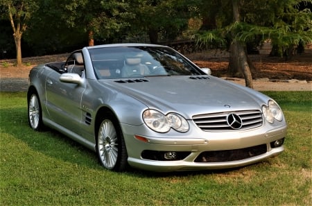 2004 Mercedes-Benz SL55 AMG - Car, Mercedes-Benz, Sport, Convertible, SL55, AMG, Luxury