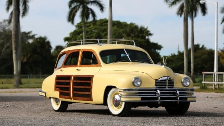 1948 Packard Eight Station Sedan - eight, sedan, packard, car, old-timer, woodie, station wagon