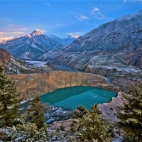 Winter at Banff National Park in Canada