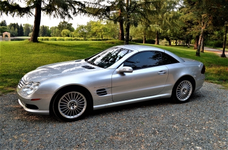 2004 Mercedes-Benz SL55 AMG - sl55 amg, sport, luxury, mercedes-benz, car, convertible