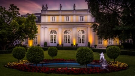 Mansion in Bad Godesberg, Germany - building, bad godesberg, mansion, germany, in bad godesberg