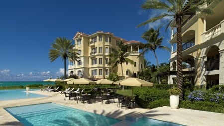 Somerset Hotel in Turks and Caicos - turks and caicos, hotel, building, somerset