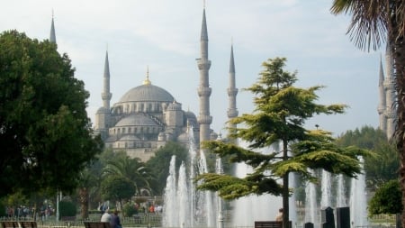 Sultan Ahmed Mosque Istanbul, Turkey - Religious, Sultan Ahmed, Turkey, Istanbul, Mosque, Building