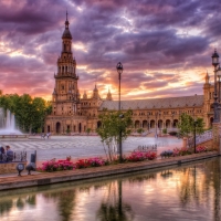 Royal Alcazar Palace in Seville, Spain