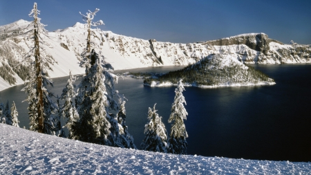 Crater Lake National Park, Oregon - lake, park, oregon, crater, national