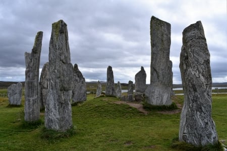 Callanish Standing Stones - Isle of Lewis - Outer Hebrides - Scotland - isle of lewis, scottish islands, callanish standing stones, western isles, lewis and harris, outer hebrides, scottish highlands, scotland