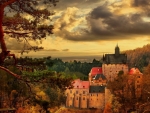 Medieval Castle in Autumn