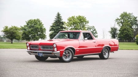 This GTO-El Camino mashup is the muscle truck of our dreams - Muscle, GM, Red, Classic