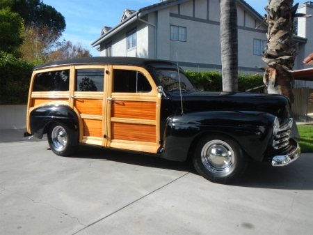 1947 Ford Woody Wagon - Car, Ford, Woody, Wagon, Old-Timer