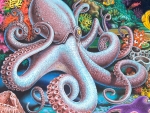 Octopus Mural