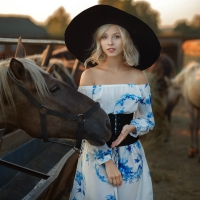 Cowgirl Alice Tarasenko All Dressed Up