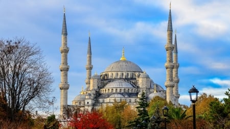 Sultan Ahmed Mosque Istanbul, Turkey - sultan ahmed, building, istanbul, mosque, religious, turkey