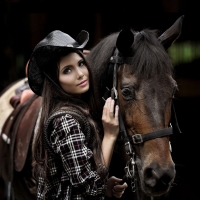 A Cowgirl's Friend . .