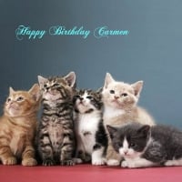 â™¥ Happy Birthday Carmen â™¥