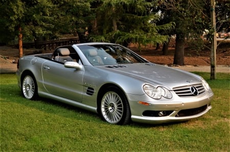 2004 Mercedes-Benz SL55 AMG - Car, Mercedes-Benz, Sport, Convertible, SL55, AMG, Luxury