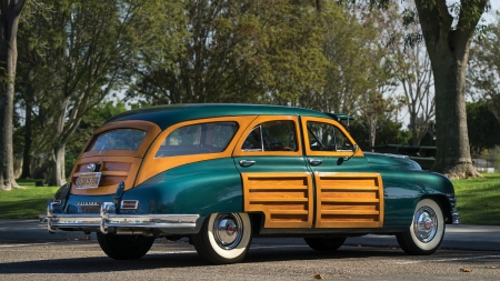 1949 Packard Standard Eight Station Sedan - Car, Eight, Packard, Woodie, Sedan, Old-Timer, Standard, Station