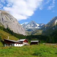 Cabins in the Mountains of Austria