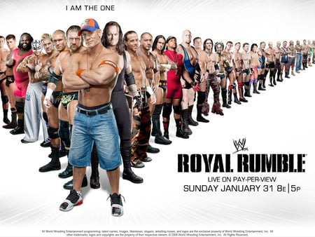 Royal Rumble (I am the one) - wrestling, sports, wwe