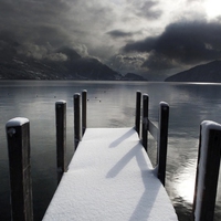 grey lake