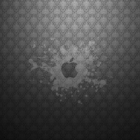 apple logo on the wall